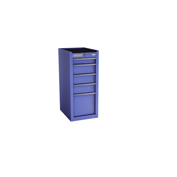 Champion Tool Storage FMPro Side Cabinet, 5 Drawer, Blue, Steel, 15 in W x 20 in D FMP1505SL-BL - main